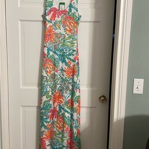Lilly Pulitzer Astoria crocheted maxi dress NWT